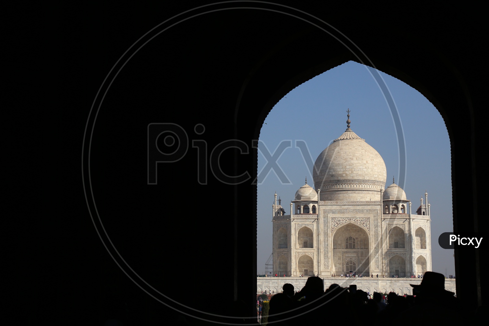Beautiful Views Of Taj Mahal