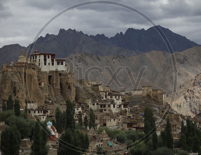 Diskit Buddhist Monastery in Leh