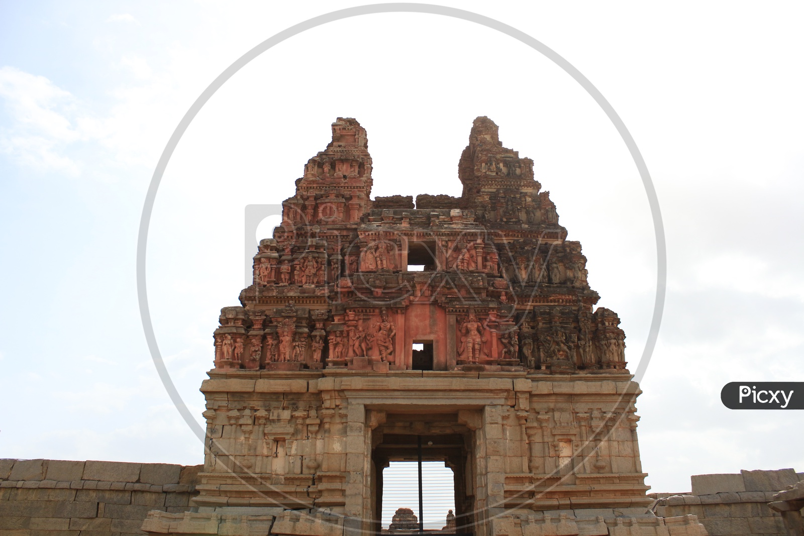 Vijaya Vittala Temple Gopuram Hampi