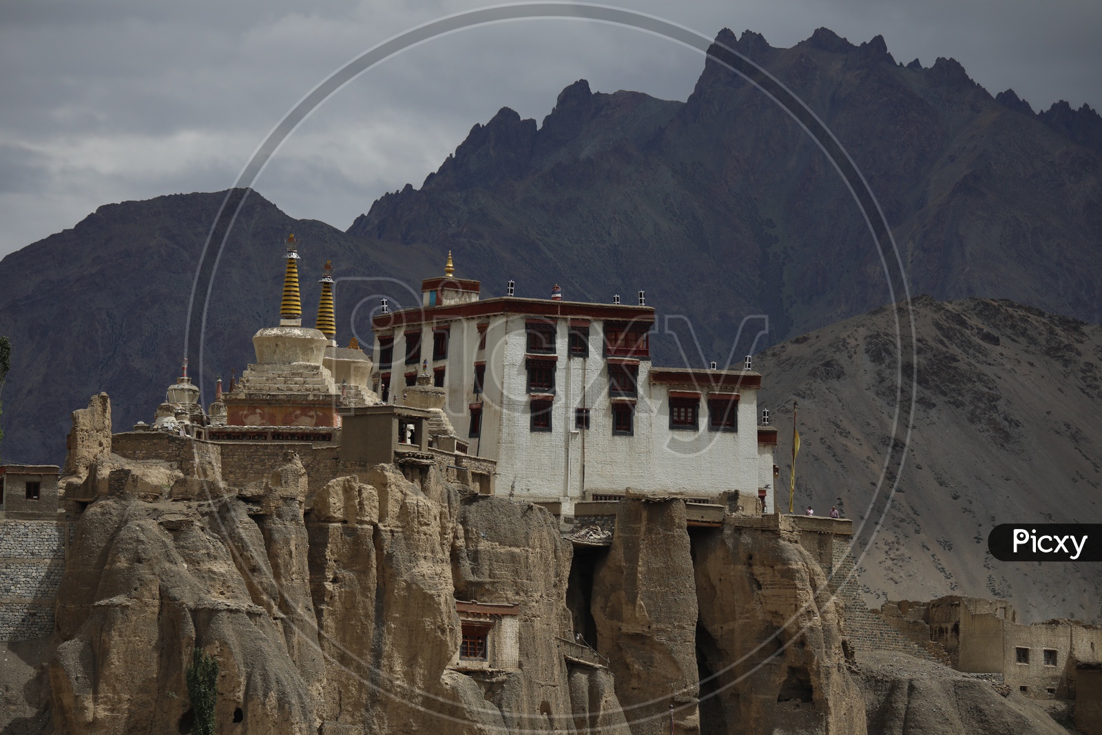 Diskit Monastery In The Leh