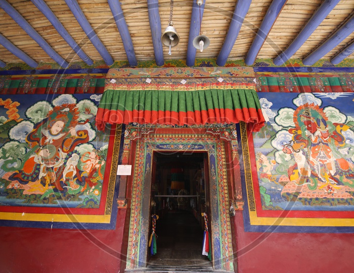 Buddhist Temples In Leh