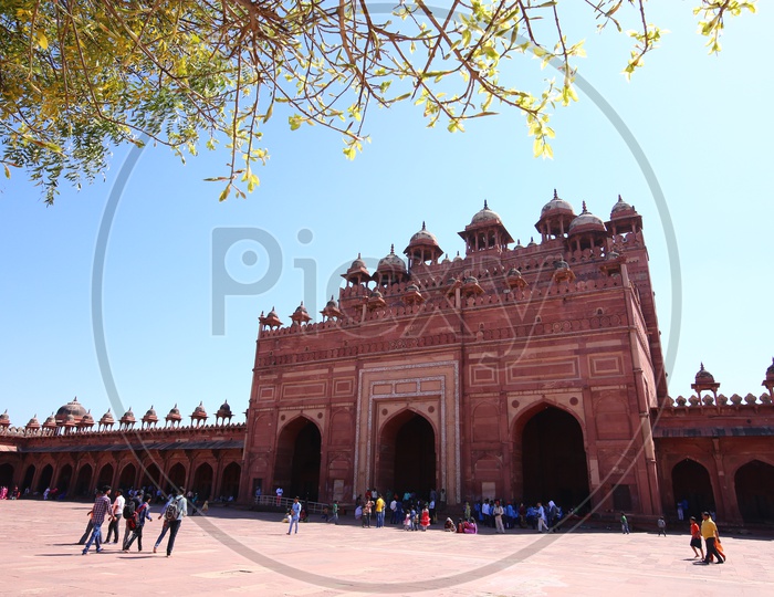 Interior Architectural Views Of Agra Fort