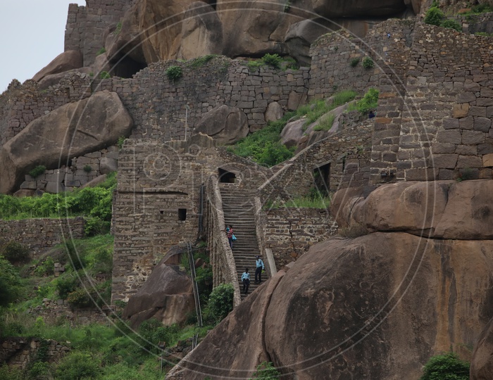 Historical Architecture of Golconda fort