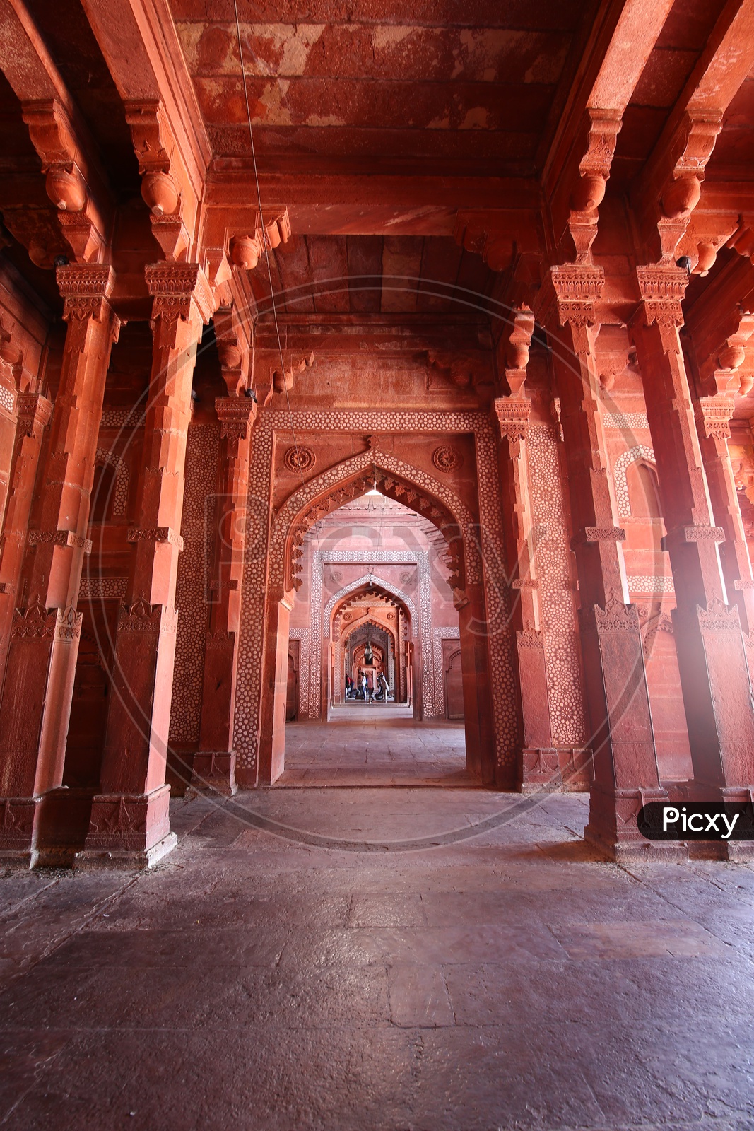 Interior Architectural Views Of Agra Fort