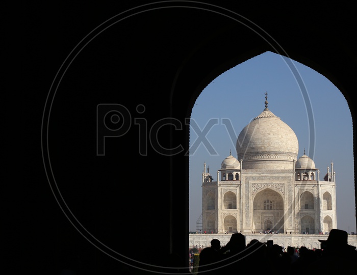 Beautiful Views Of Taj Mahal