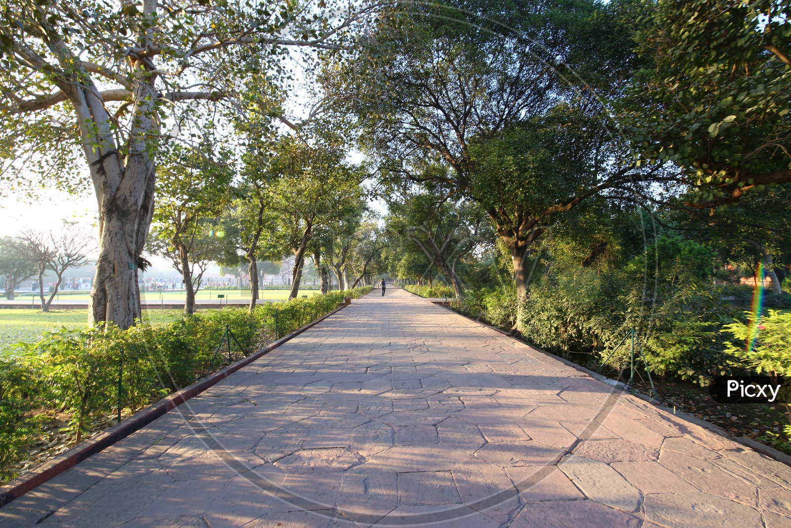 Pathways Around Taj Mahal