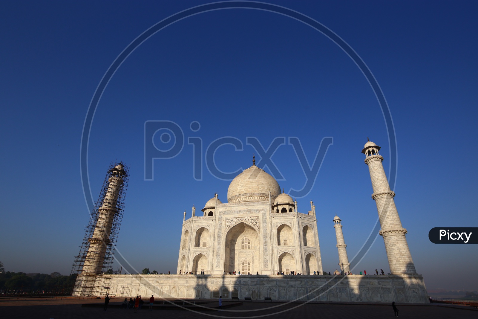 Landscape of Taj Mahal