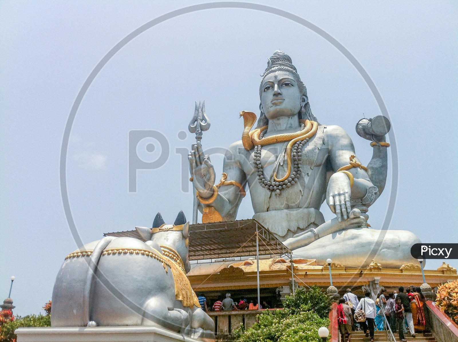 shiva statue murudeshwar temple