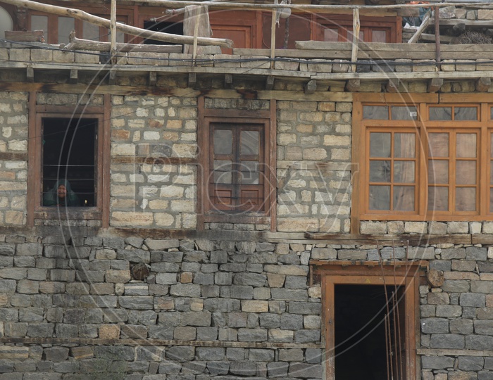 Houses in the villages Of Leh