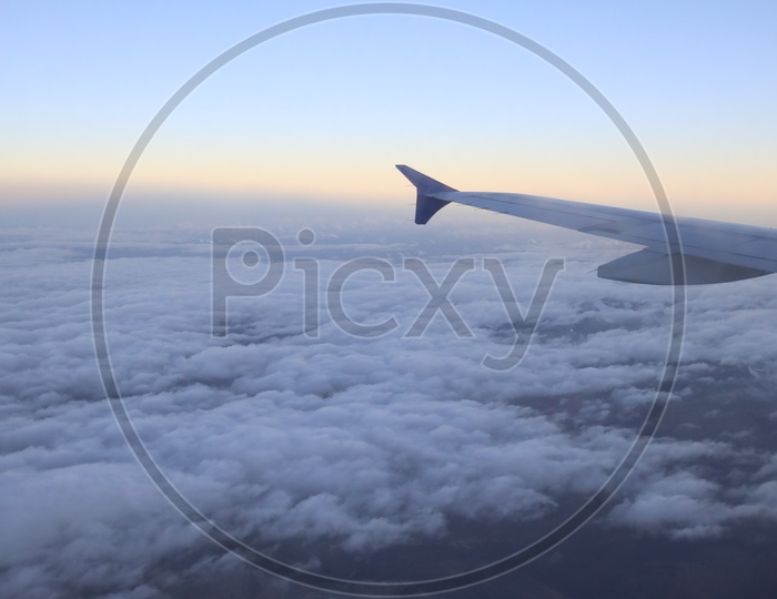 Beautiful Clouds from Flight window