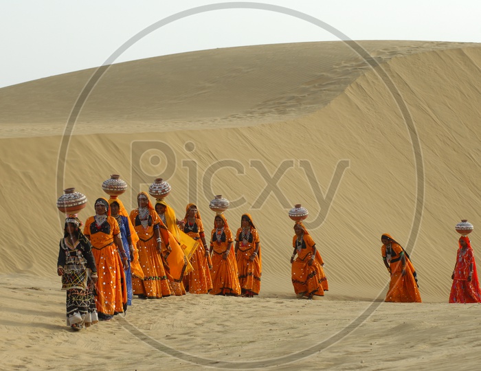 Women in the Desert Rajasthan