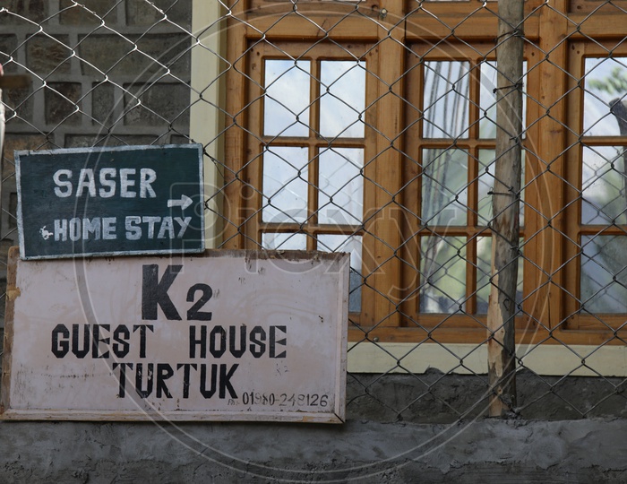 Saser and K2 Guest House Turtuk Boards in Leh