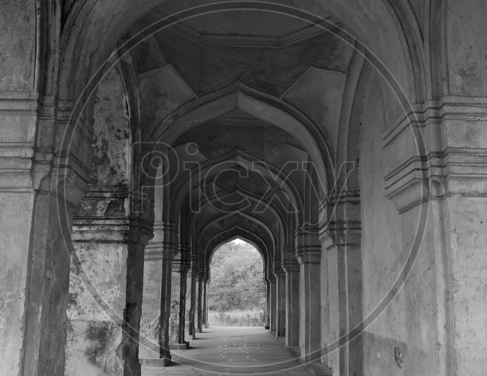 Architectural Views Of Qutub Shahi Tombs