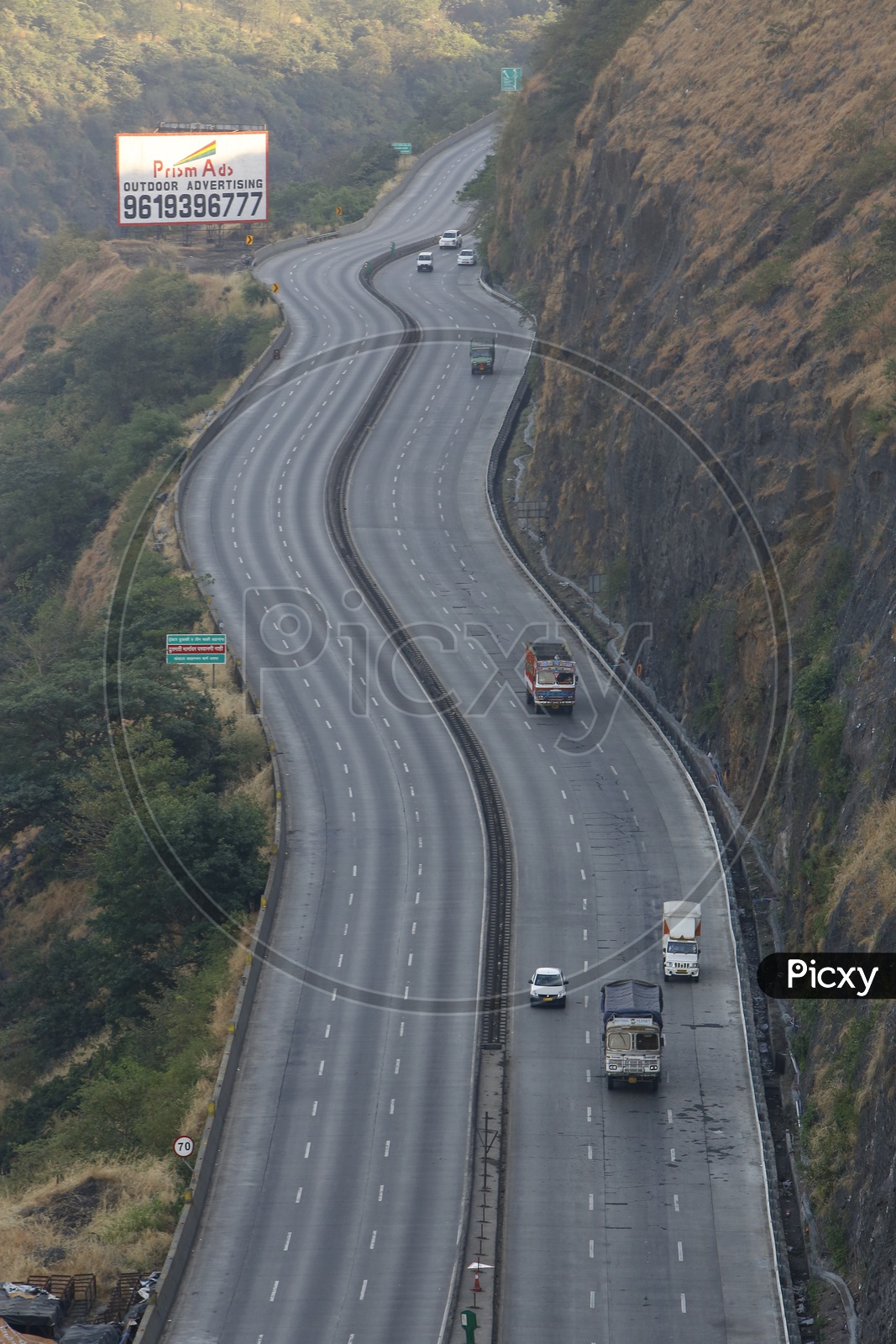 View of Mumbai-Pune Expressway