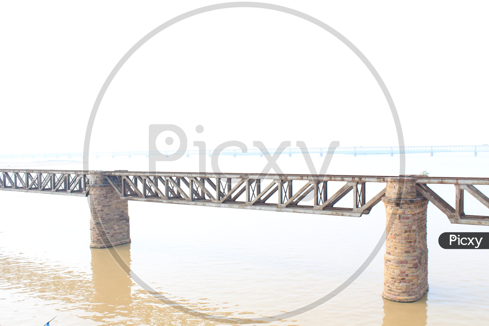 Bridge Over River Godavari In Rajahmundry