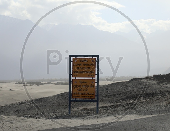 Road Side Sign Boards In Leh