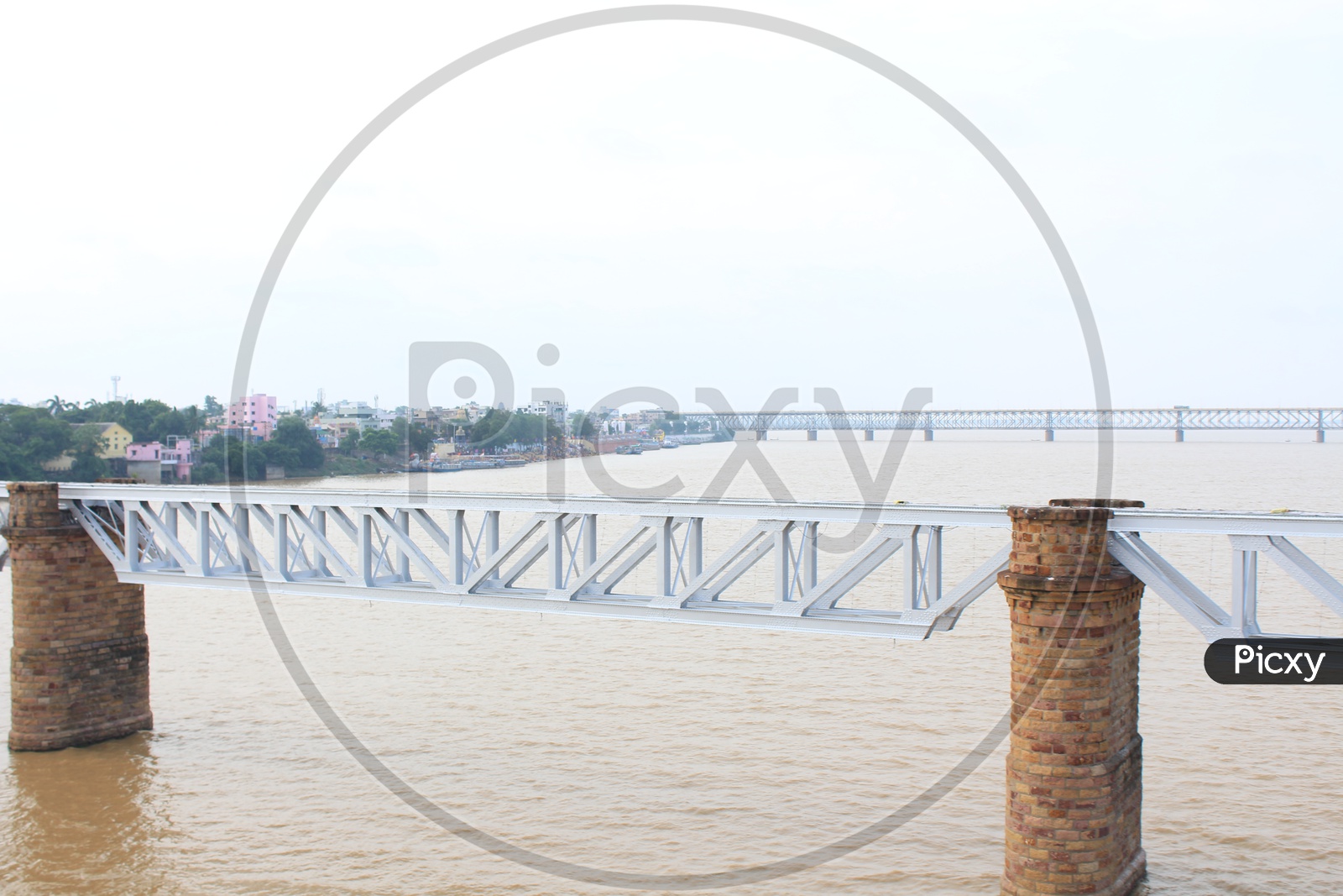 Bridge Over River Godavari in  Rajahmundry