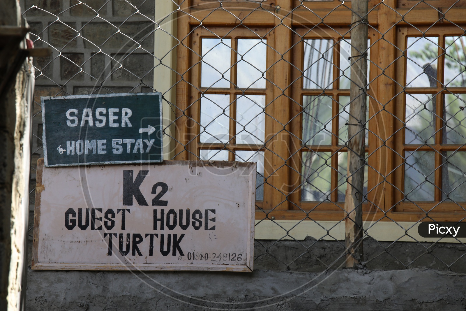 Saser and K2 Guest House Turtuk Boards in Leh