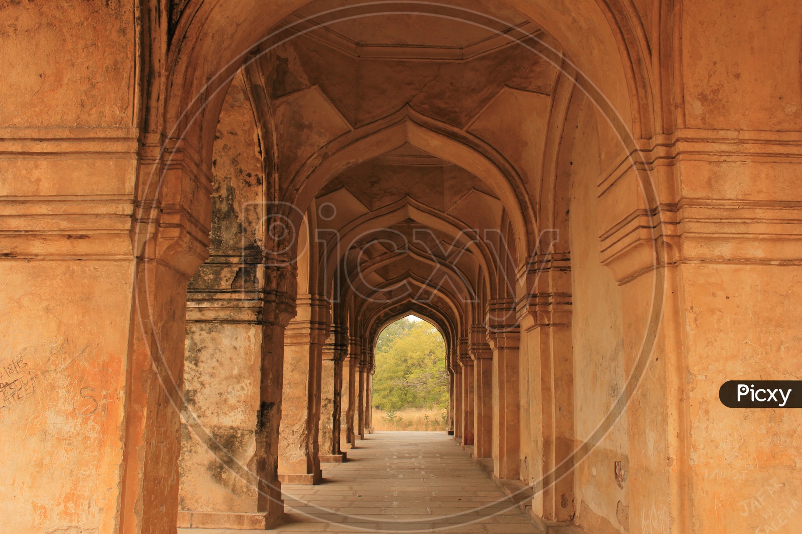 Architectural Views Of Qutub Shahi Tombs