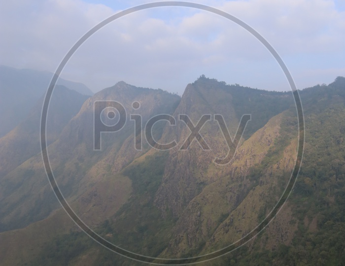 Beautiful Landscape Mountains of Munnar