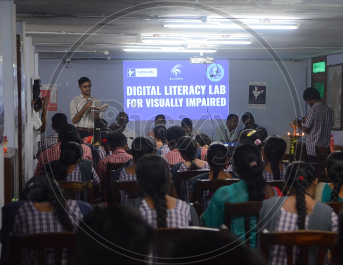 Inauguration of Digital Literacy Lab