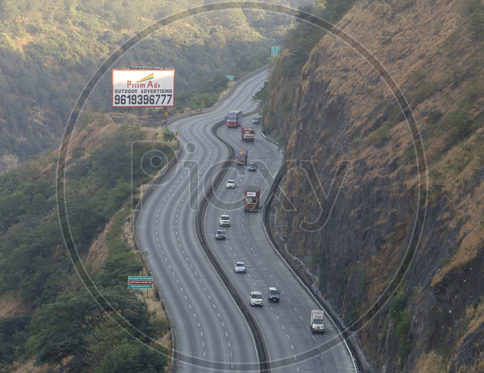 View of Mumbai-Pune Expressway