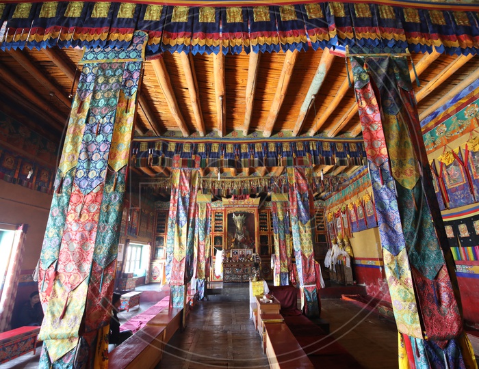 Buddhist Monastery Temples in Leh