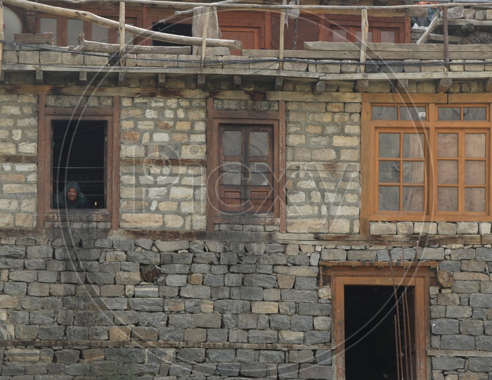 Houses in the villages Of Leh