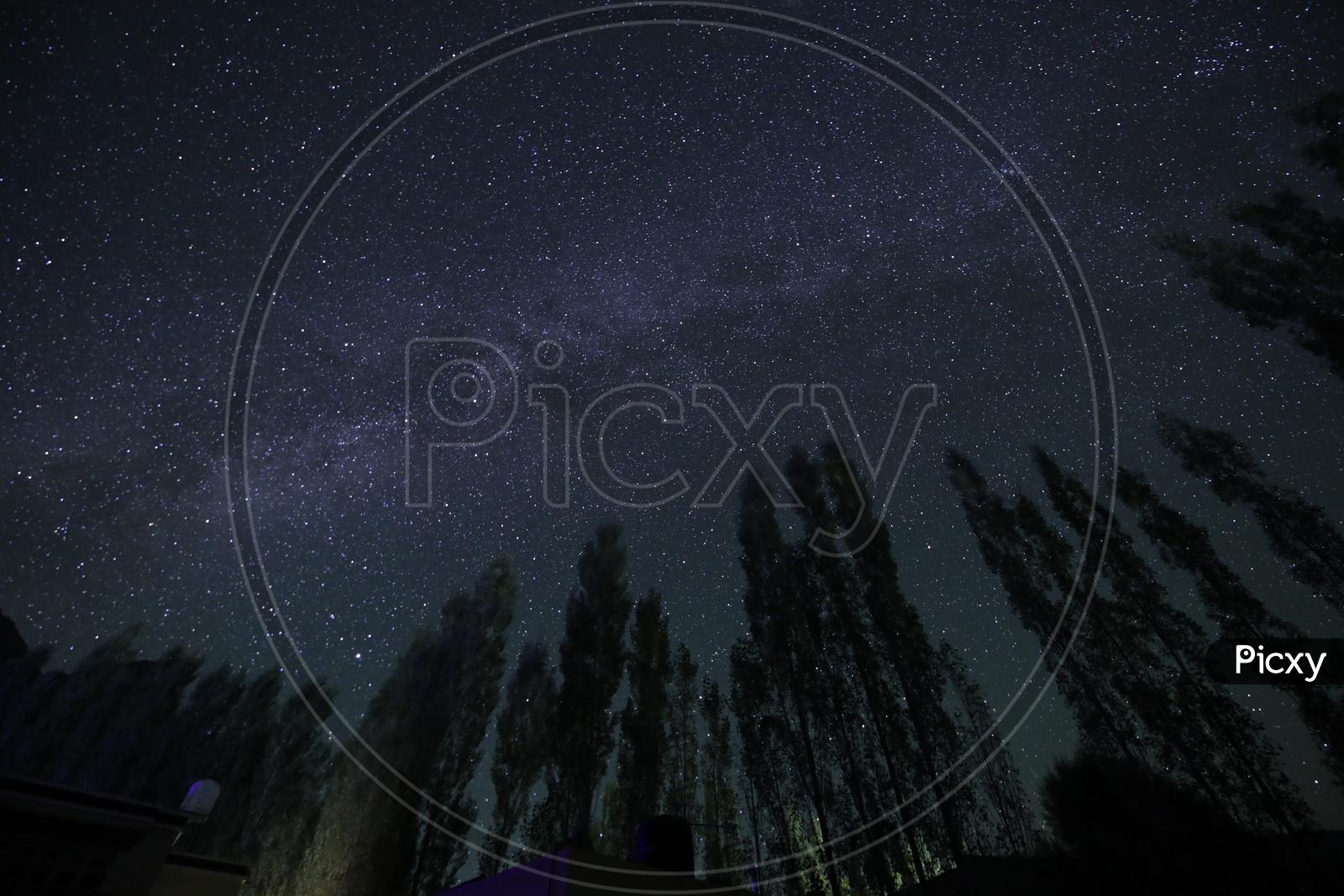 Beautiful Landscape of Milky way in Leh