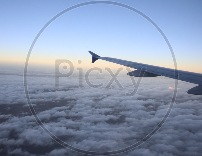 Beautiful Clouds from Flight window