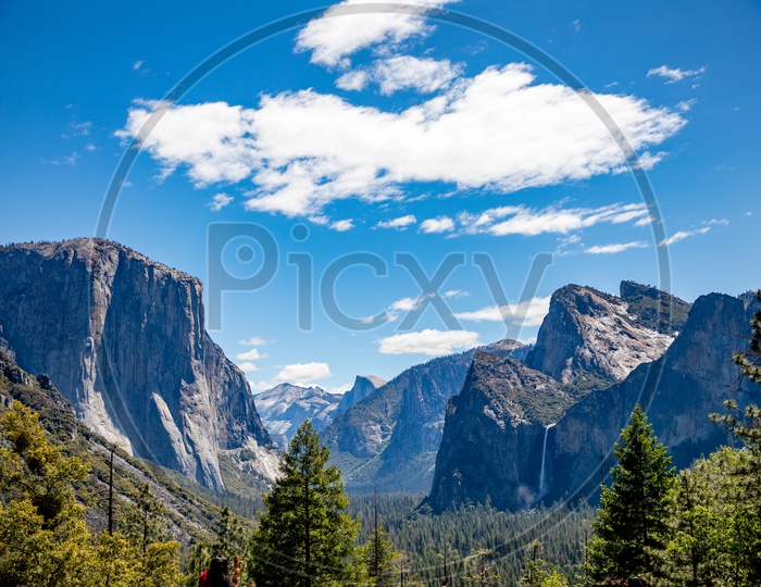 Mountains and Clouds, Yosemite Valley