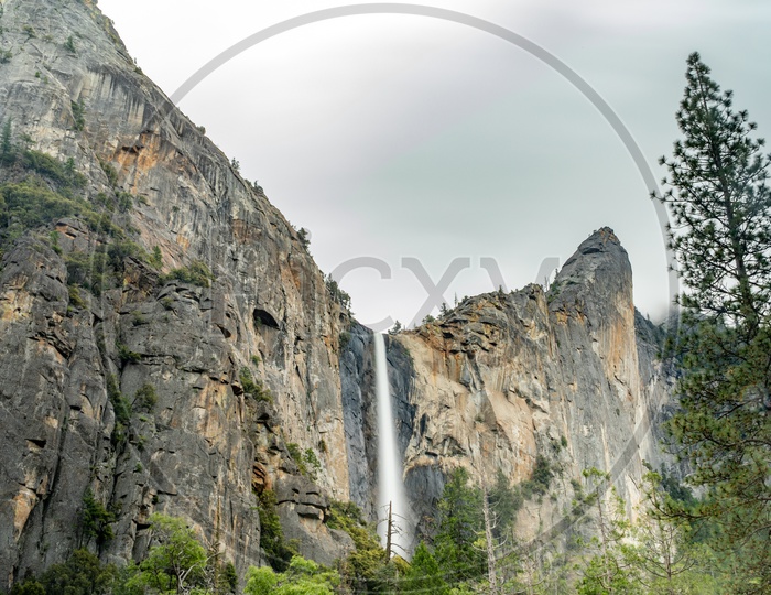 Waterfalls at Yosemite Valley