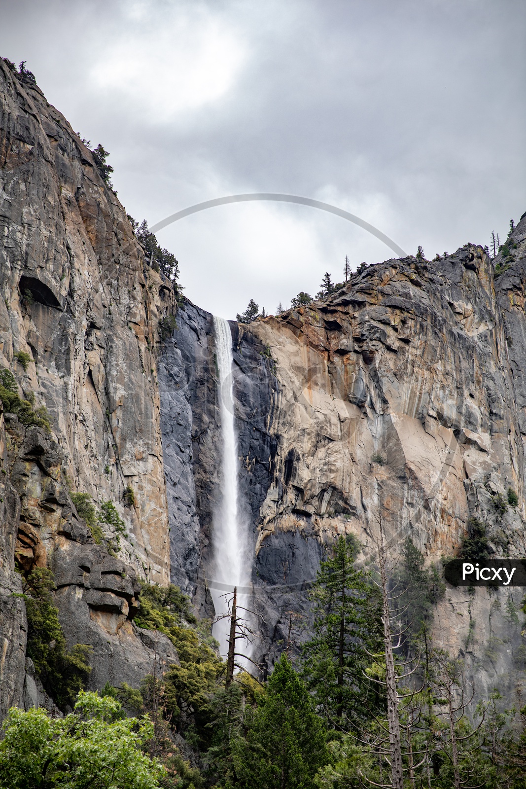 Waterfalls at Yosemite Valley