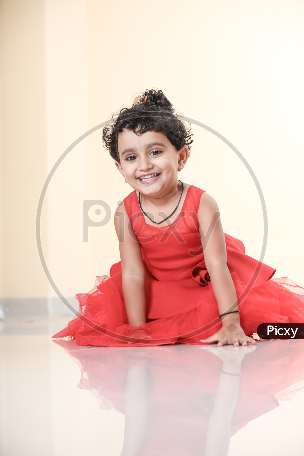 Smiling Indian Girl Child