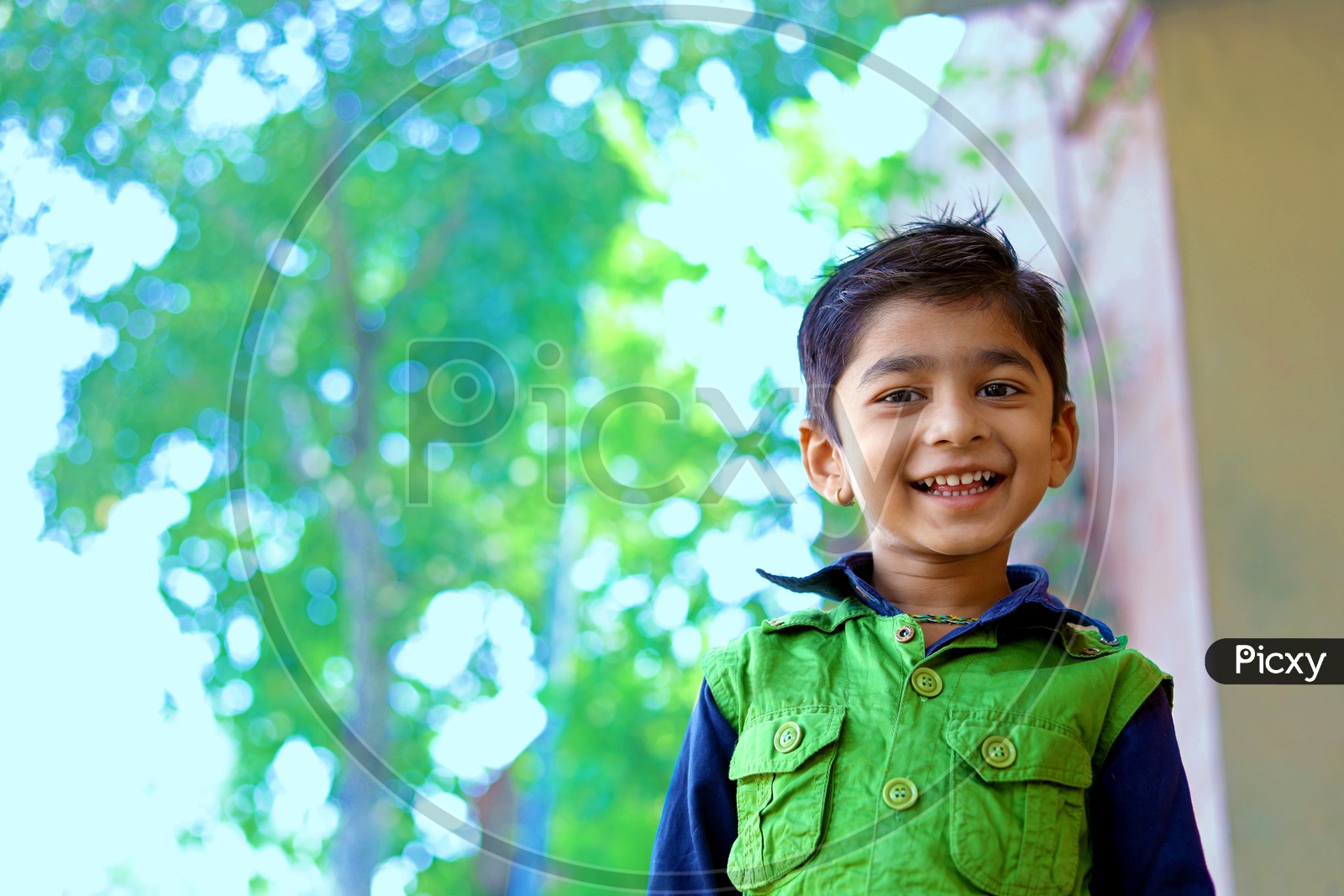 Indian Child Smiling