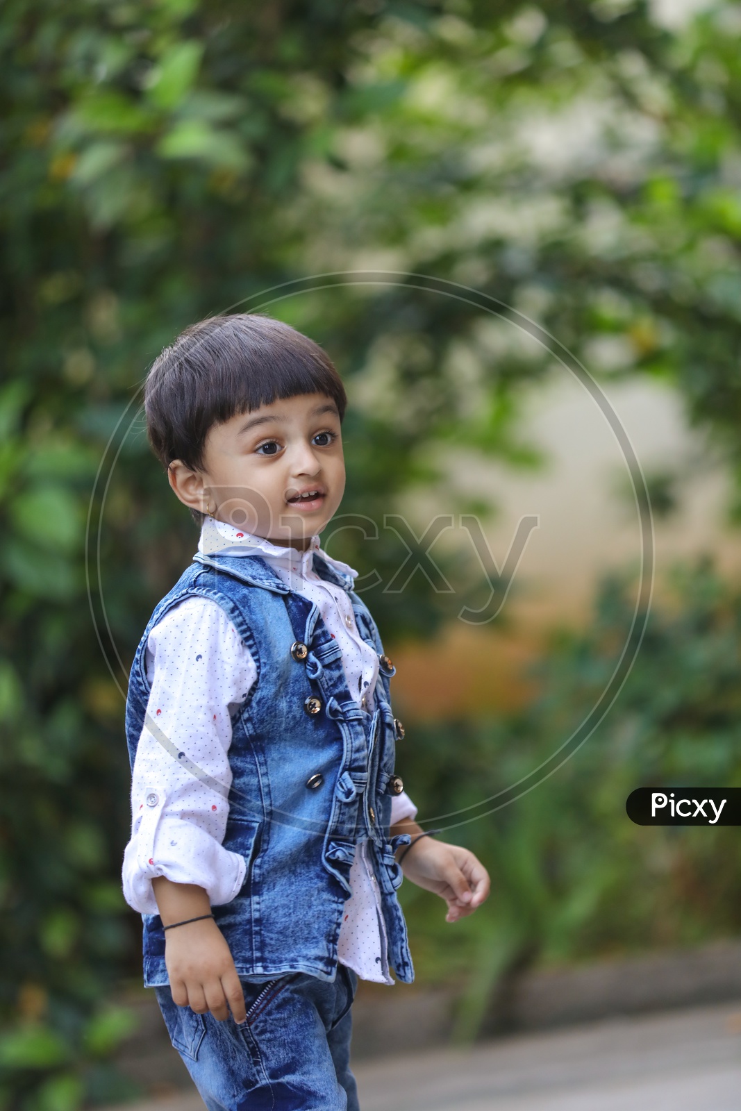 Indian Child or Indian Kid Playing