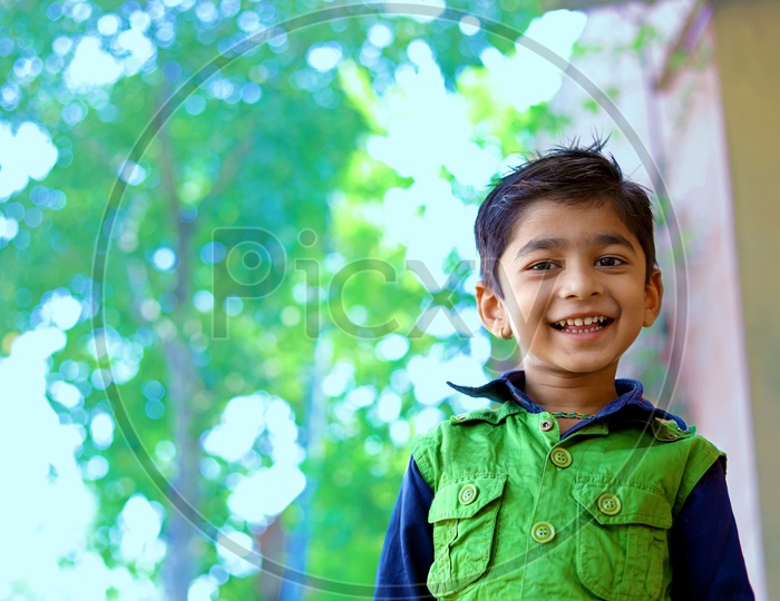 Indian Child Smiling