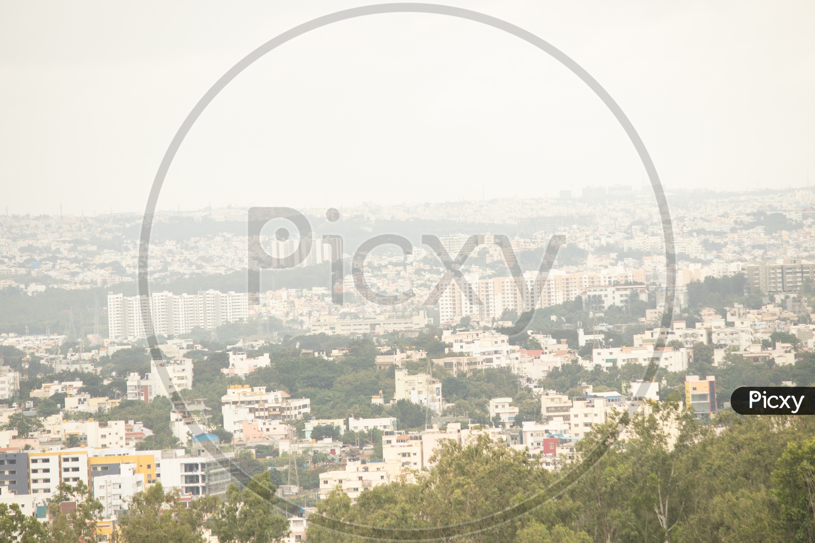 Turahalli City Scape View From Turahalli Reserve Forest