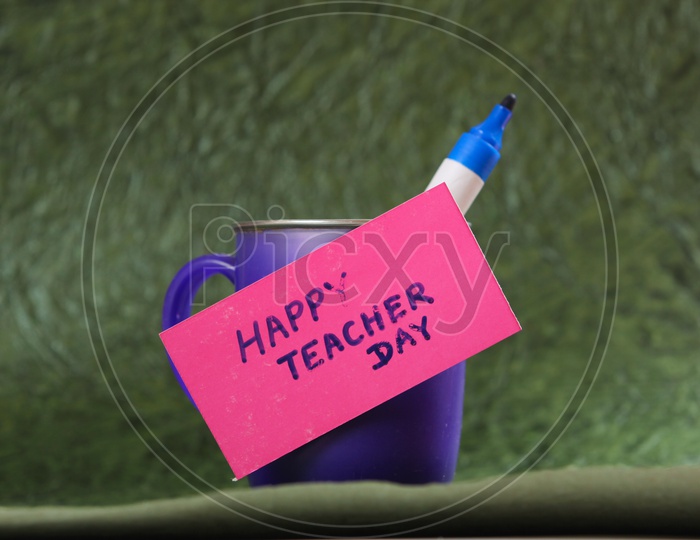 Happy Teacher Day Concept