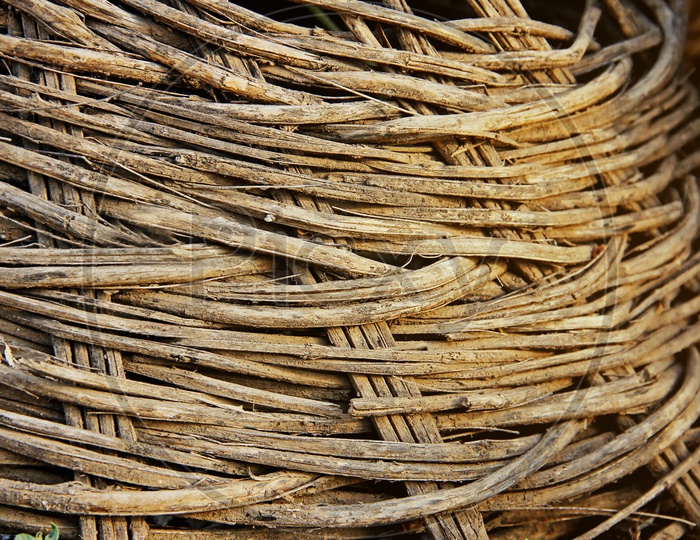 Textures of a basket