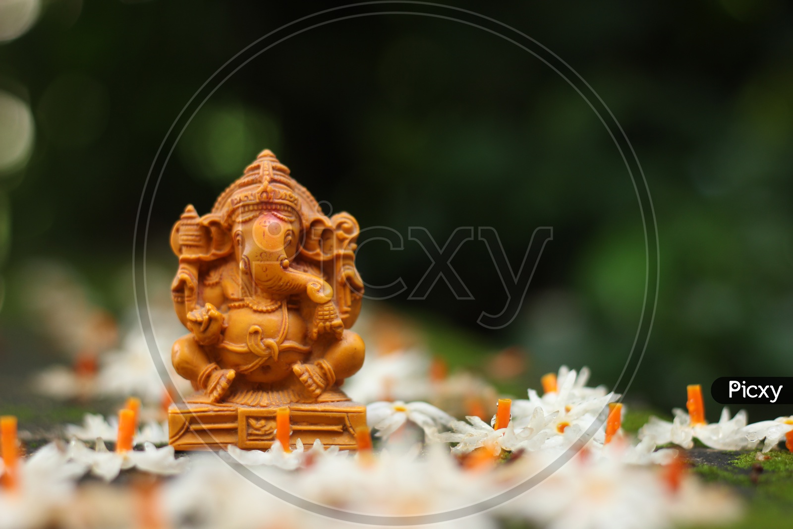 Image of Lord Ganapathi or Ganesh Idol-KW721142-Picxy