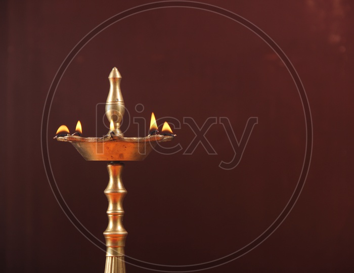 Indian Festival Diwali Lamp, Deepavali Diyas