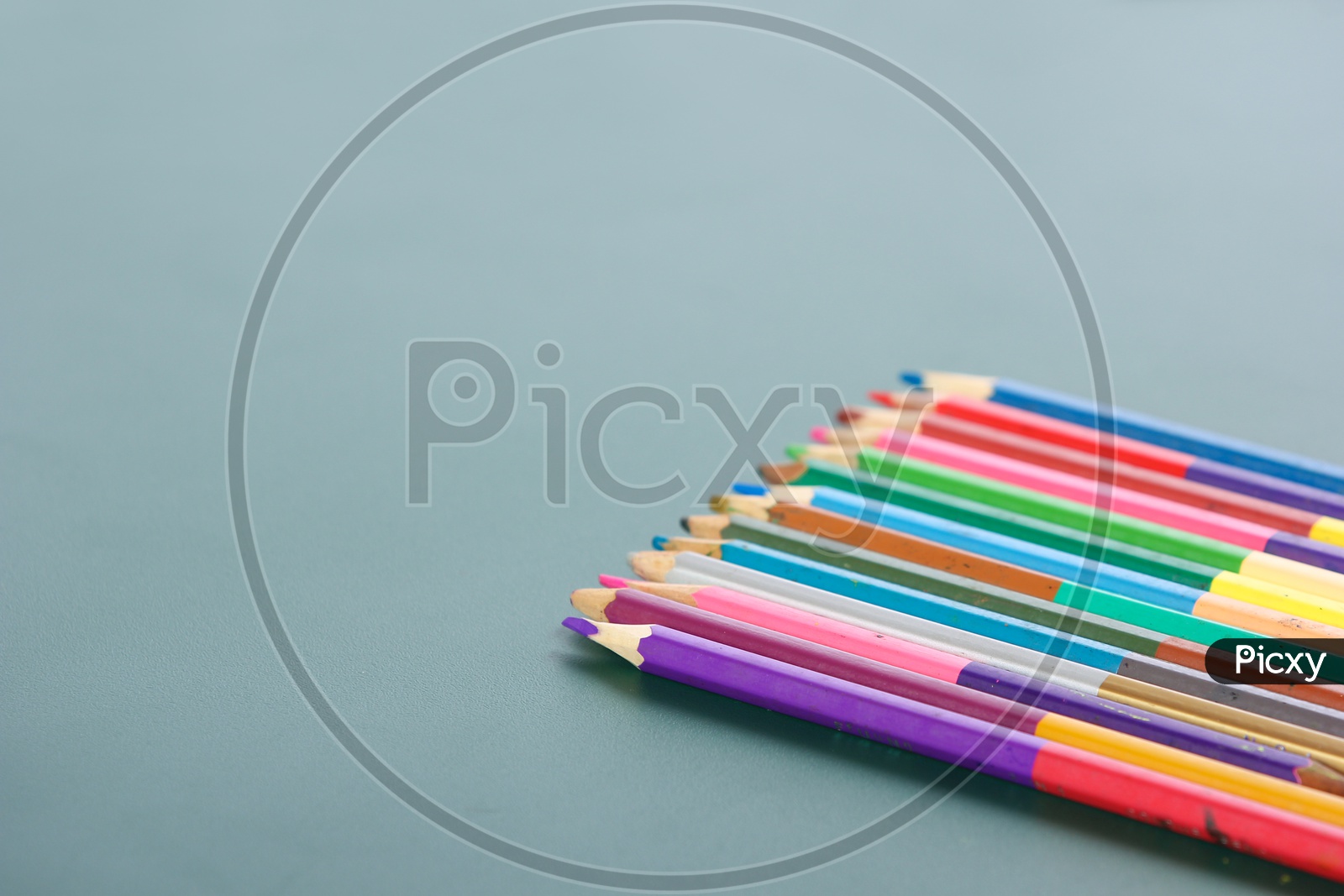 Happy Teacher Day Concept and Pencils