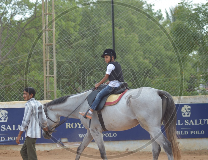 Child Riding Horse