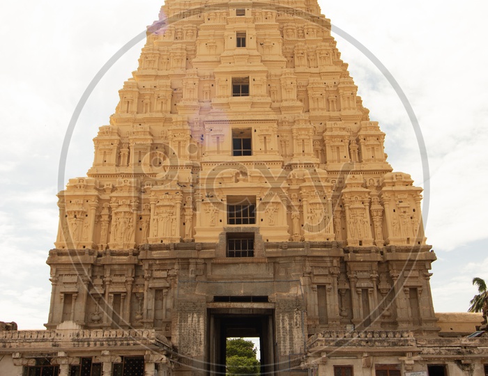 Entrance of Virupakha temple