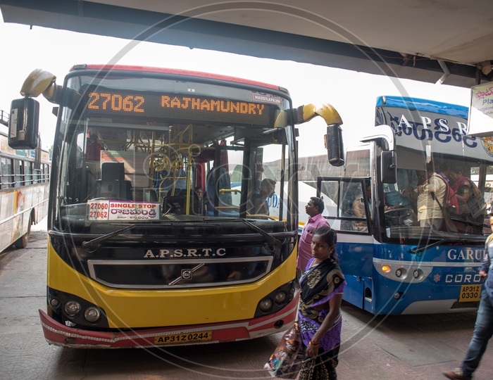 Garuda and Metro Luxury Buses