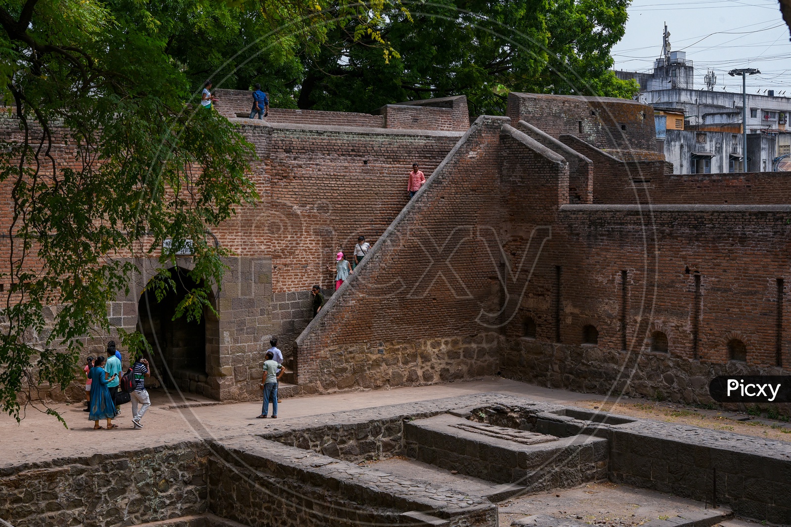 Inside Shaniwar Wada Fort