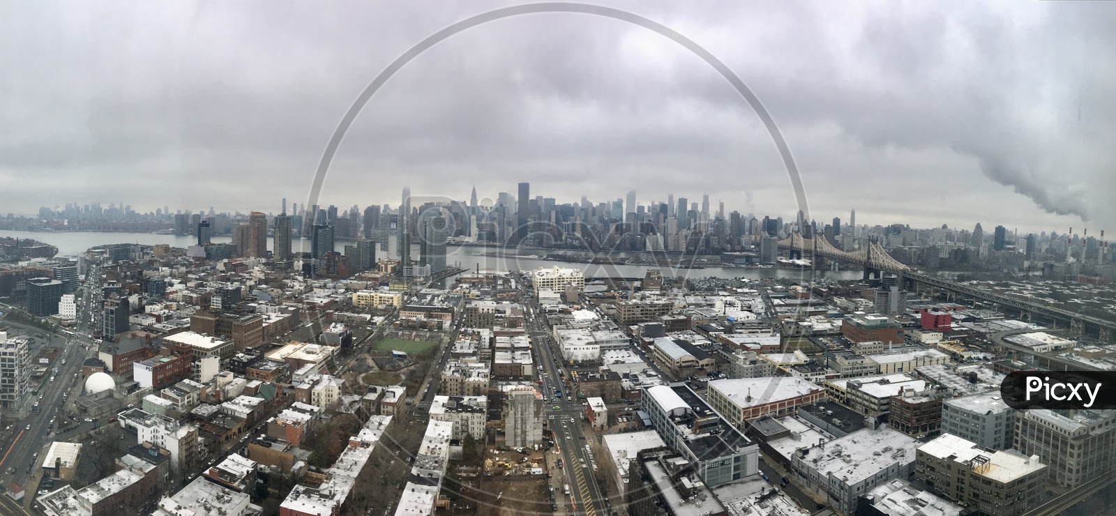Panaromic View of Manhattan
