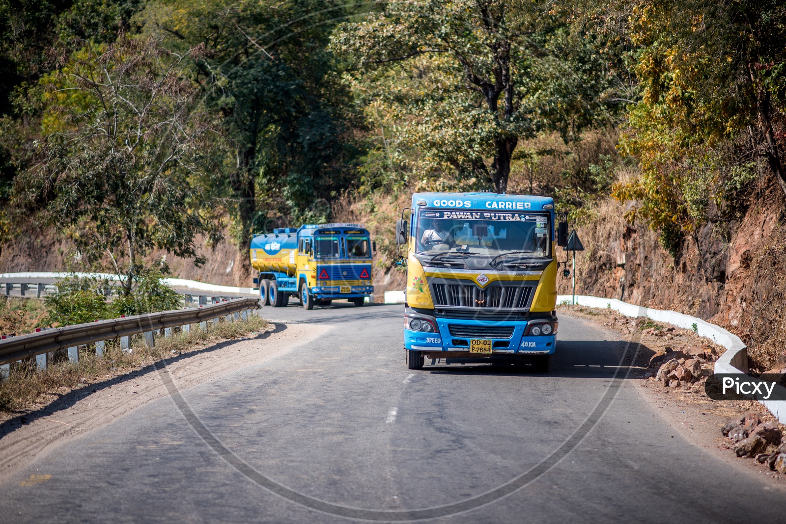 trucks in eastern ghats