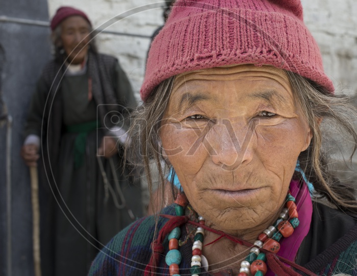 Old Lady at Lamayuru Monastery, Ladakh